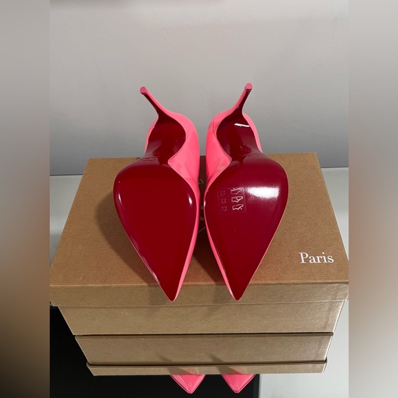 Christian Louboutin Hot Chick 100mm Bubble Gum - Picture 5 of 7